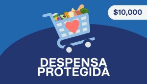 Despensa de $10,000 pesos mensual para tu familia en Walmart o Bodega Aurrera por 1 año